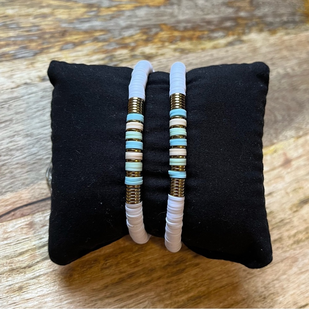 Ocean Breeze Heishi Bracelet
